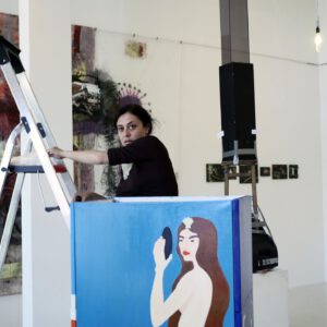 Linda Cuglia Making of The Other side of paradise Breed Art Studios Amsterdam