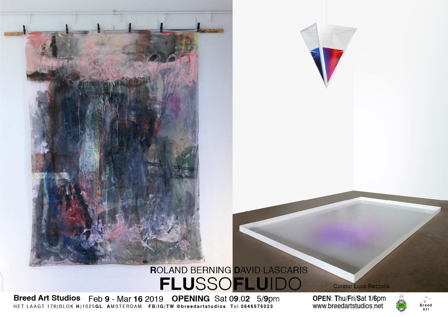FLUSSOFLUIDO at Breed Art Studios