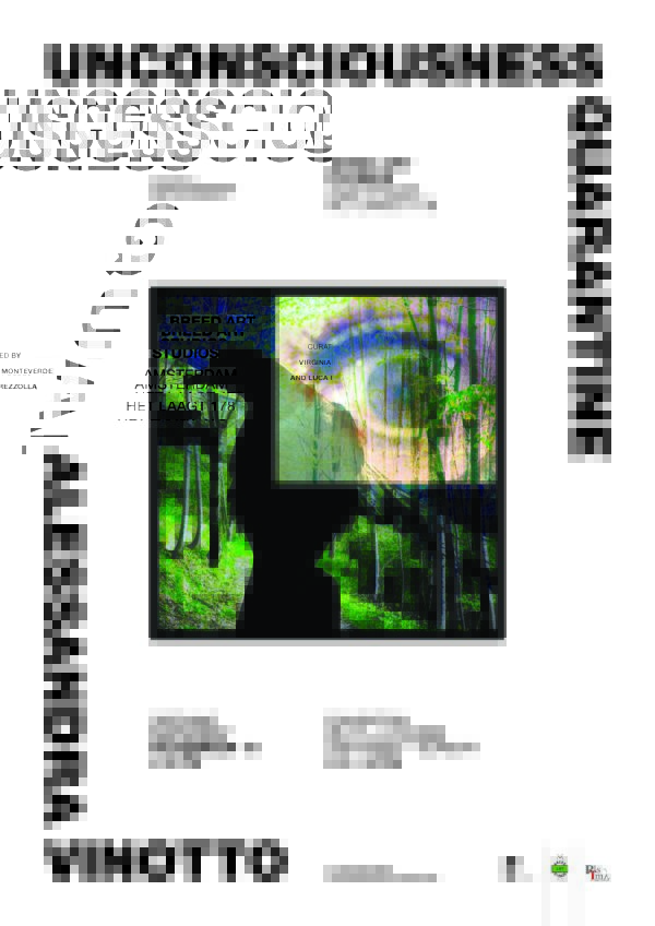 Poater of Alessandra Vinotto: Unconsciousness Quarantine Breed Art Studios Amsterdam