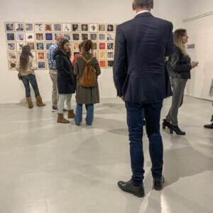 IMG_0126Opening Unconsciousness Quarantine, Mosaic on Paper, Breed Art Studios Amsterdam 2022
