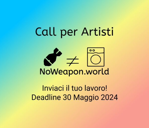 NoWeapon.world Call per Artisti